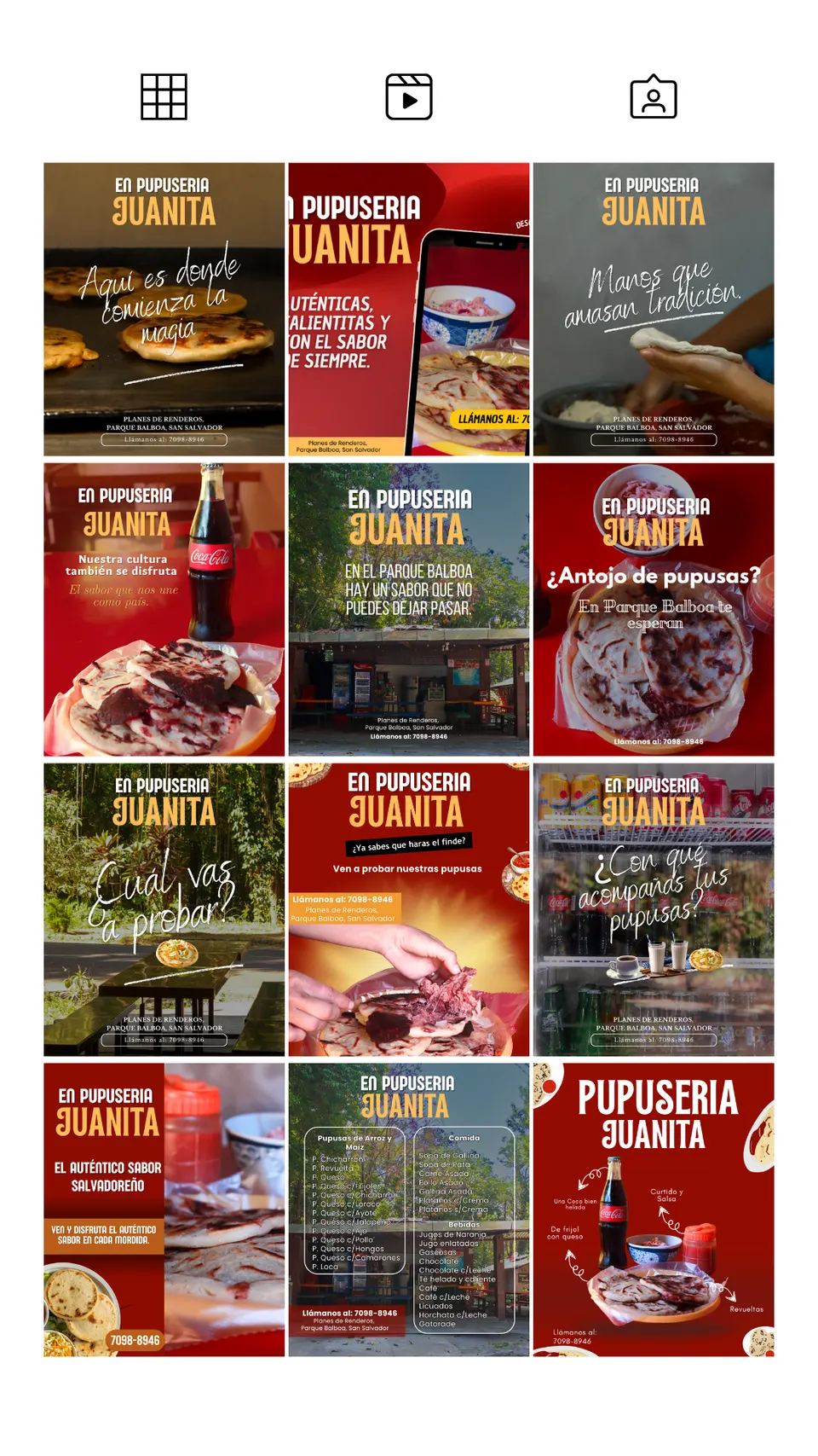 Pupuseria-Juanita — feed instagram Pupuseria Juanita